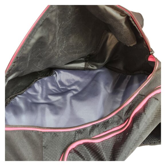 Adidas Loadspring Sling Backpack Black & Pink Multiple Pockets Adjustable Strap - Picture 9 of 9
